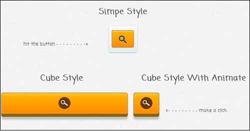 JQuery Cube Style Search  with Animation