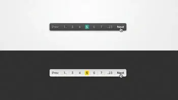 Download 50 Free Pagination Designs Page Navigation Psd PSD Mockup Templates