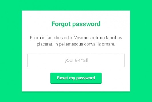 10 Best Forgot Password Ui Design Templates