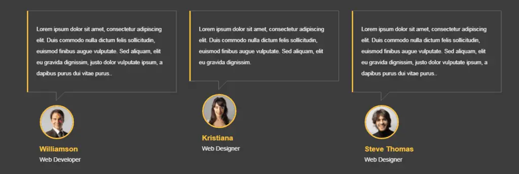 50+ Bootstrap Testimonial Slider HTML Templates