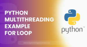 Python Multithreading Example for Loop