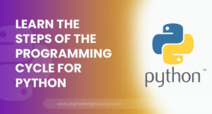 The Programming Cycle for Python With Example