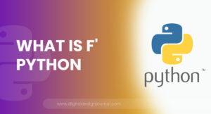 What is f' Python