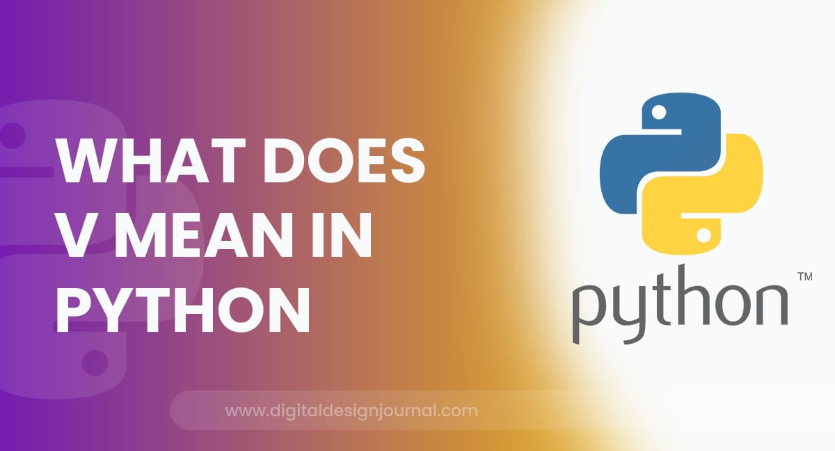 what-does-v-mean-in-python