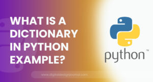 What is a dictionary in Python example